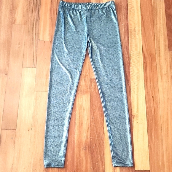 Atmosphere Pants - ATMOSPHERE, SILVER METALLIC SPARKLE Leggings, Made in Maldova😍